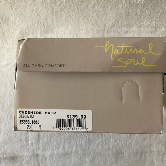 DSW Natural Soul All Thru Comfort black loafer - Picture 5 of 5